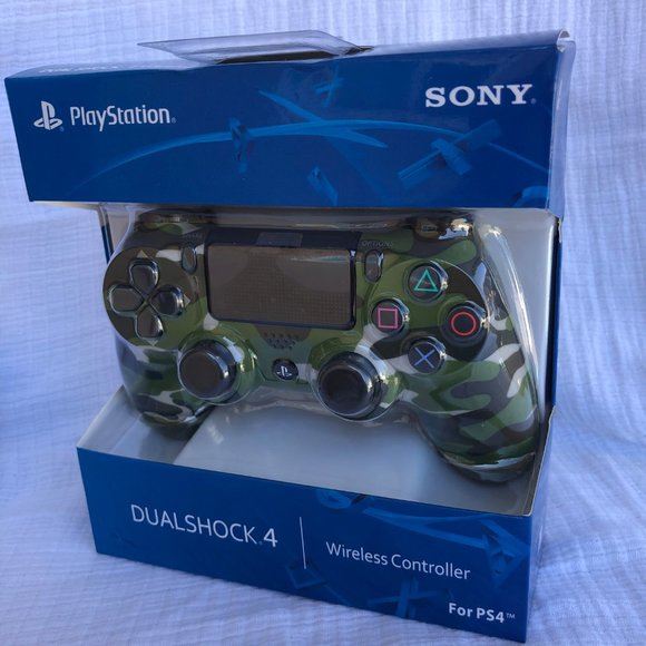 PS4 Controller Dualshock4 green camo - Picture 3 of 3